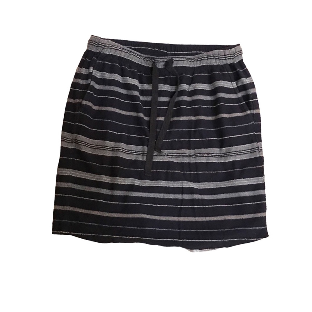 Roots Horizontal Striped Drawstring Activewear Sk… - image 1